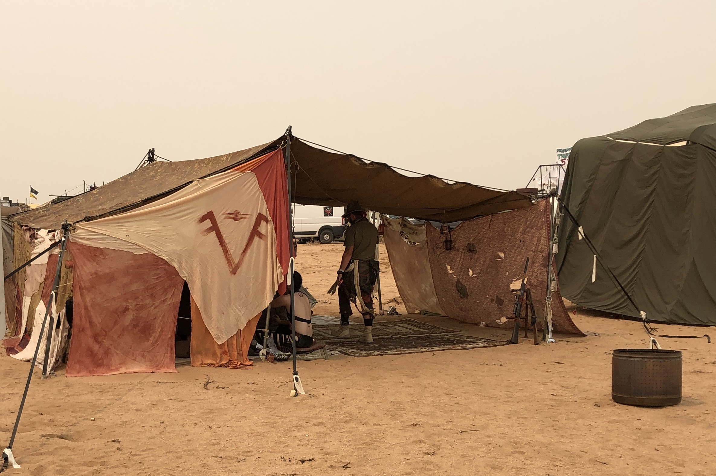 The Fire Ferals camp
