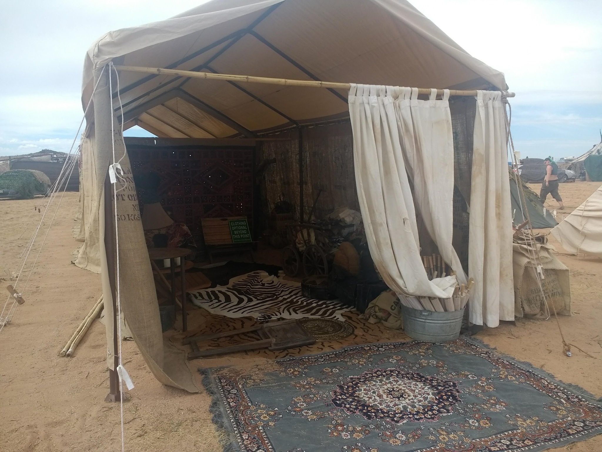 The Shady Traders camp