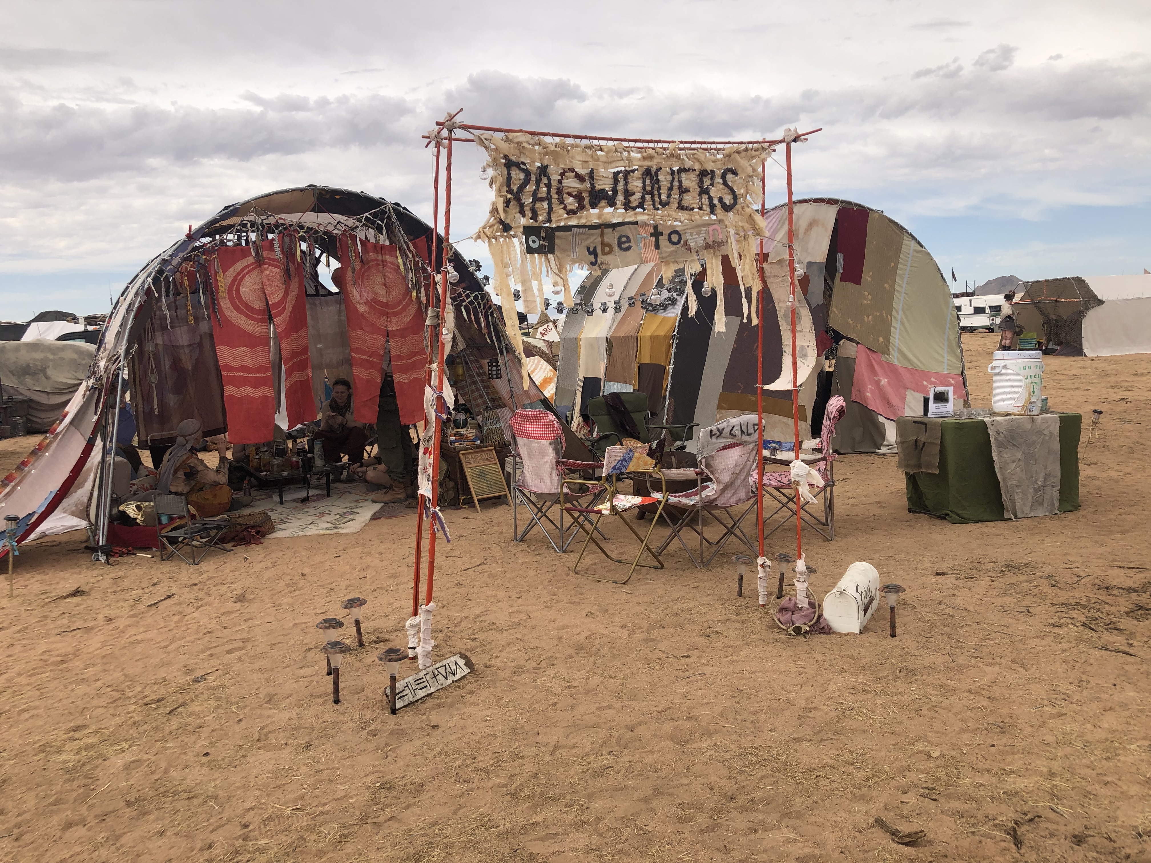The Ragweavers camp