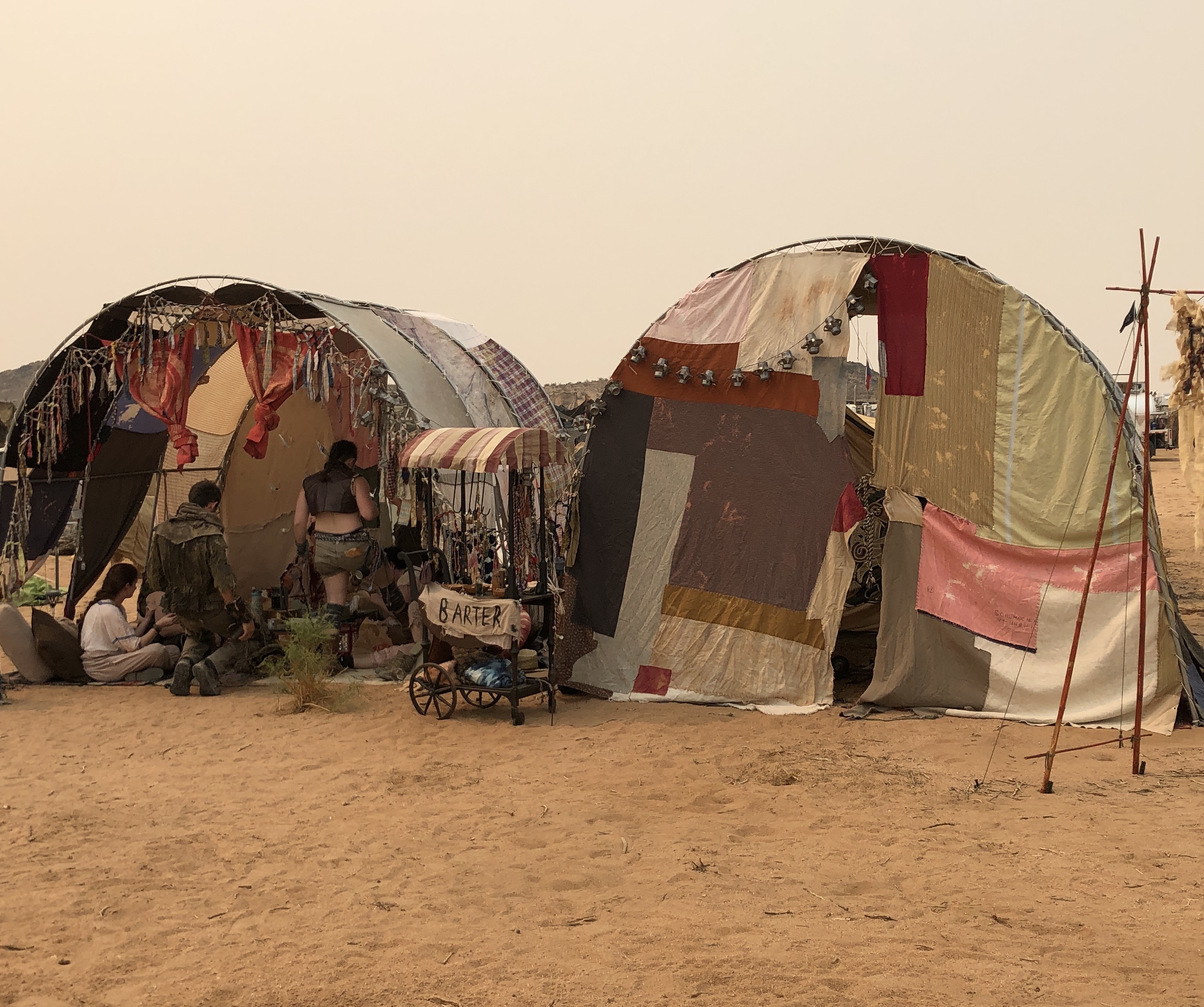 The Ragweavers camp